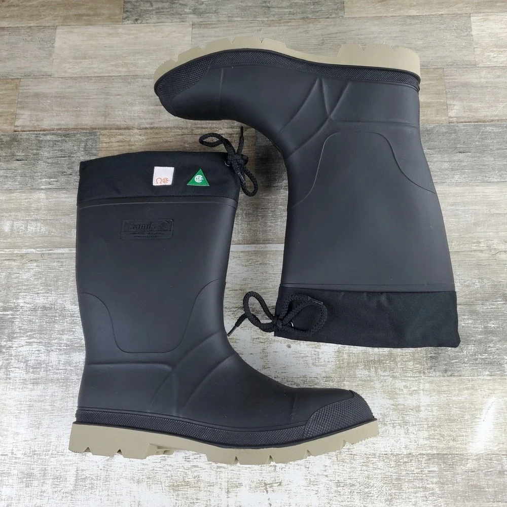 Kamik Workday 3 BX Boots Mens Sz 12 Waterproof Winter Boot